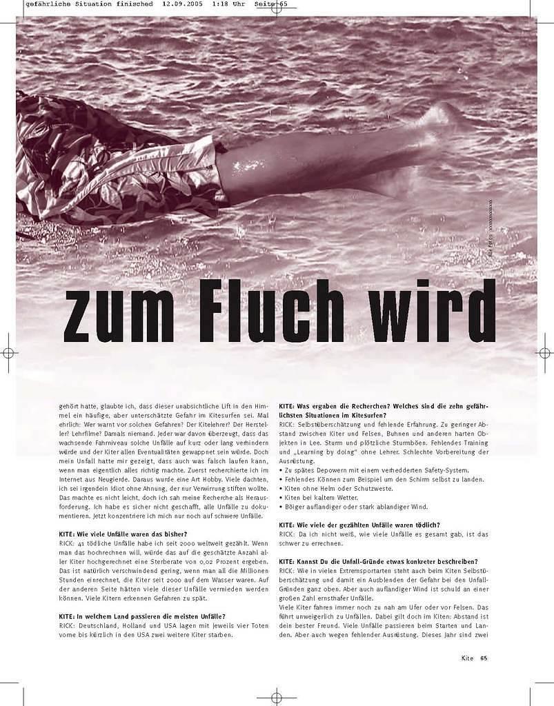 German Kite Magazine Interview Page 2