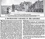 Bootleggers Paradise in the Bahamas 1921